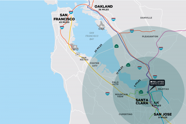 Bay Area Transit Map